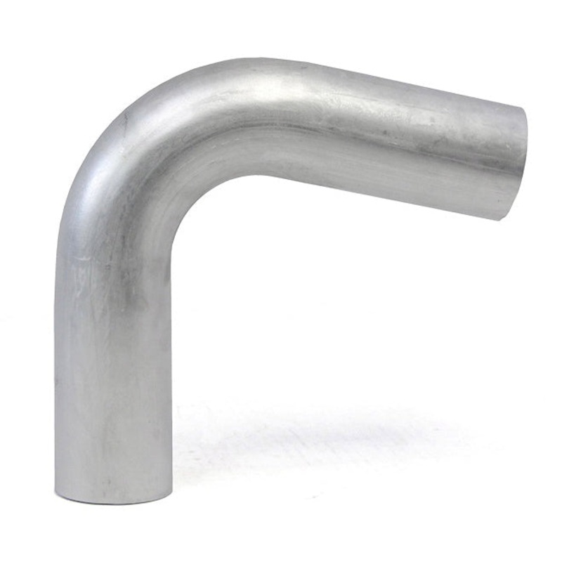 HPS 2-1/2 OD 100 Degree Bend 6061 Aluminum Pipe | Universal (AT100-250-CLR-4)