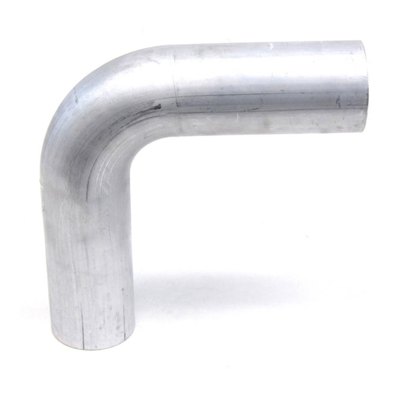 HPS 3-1/4 OD 90 Degree Bend 6061 Aluminum Pipe | Universal (AT90-325-CLR-3)