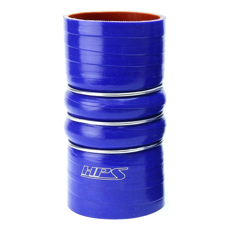 HPS 6 ID 6 Length, Silicone Charge Air CAC Hose Double Hump Coupler | Universal (CAC-600-COLD)