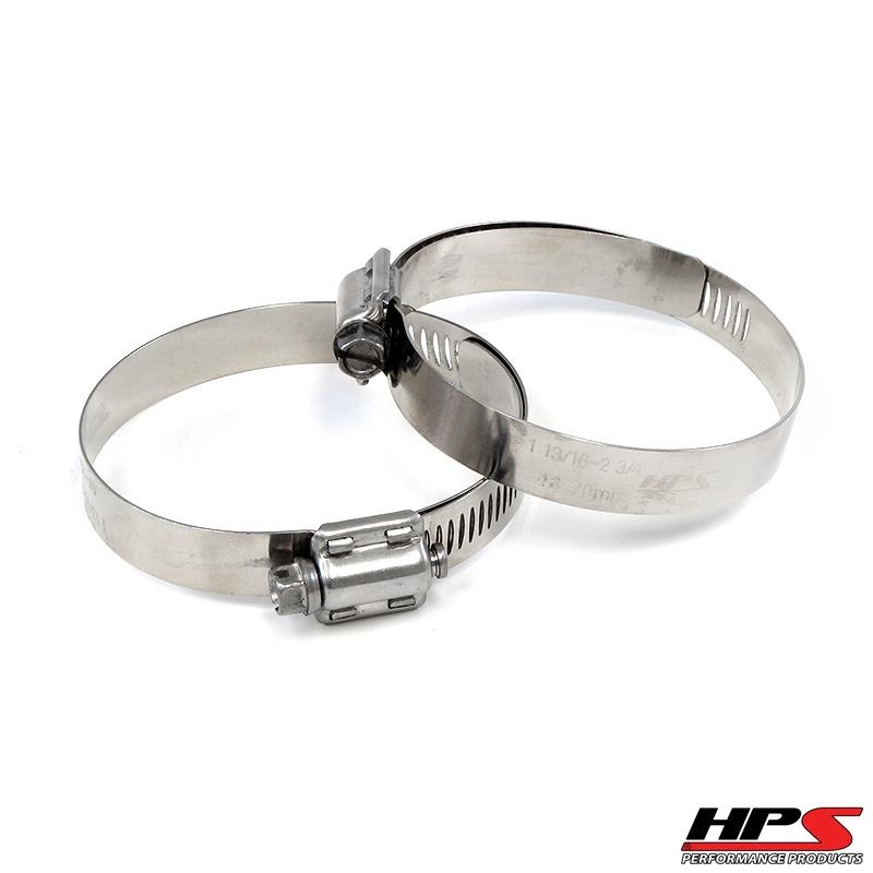 HPS Stainless Steel Worm Gear Liner Hose Clamp | Universal (SSWC-130-152×2)