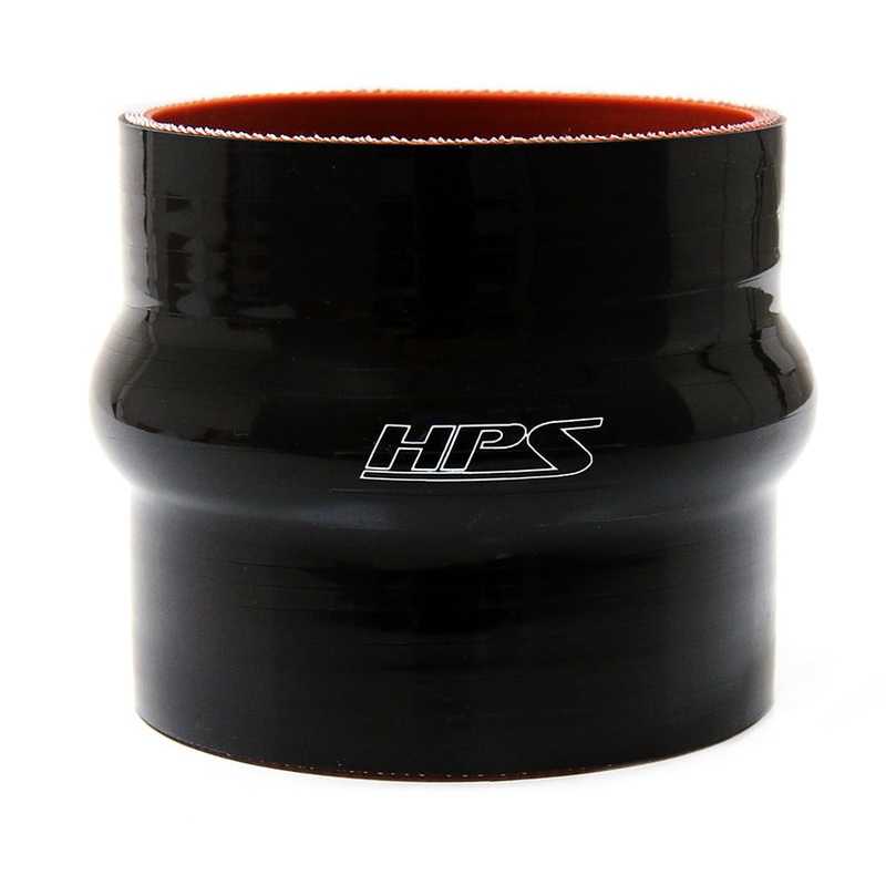 HPS 10 ID 6 Length, Silicone Straight Hump Hose | Universal (HTSHC-1000-L6-BLK)
