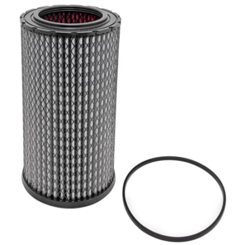 K&N 11-3/8in OD 6-7/8in ID 23-1/2in Round Radial Seal Reverse Replacement Air Filter (38-2015R)