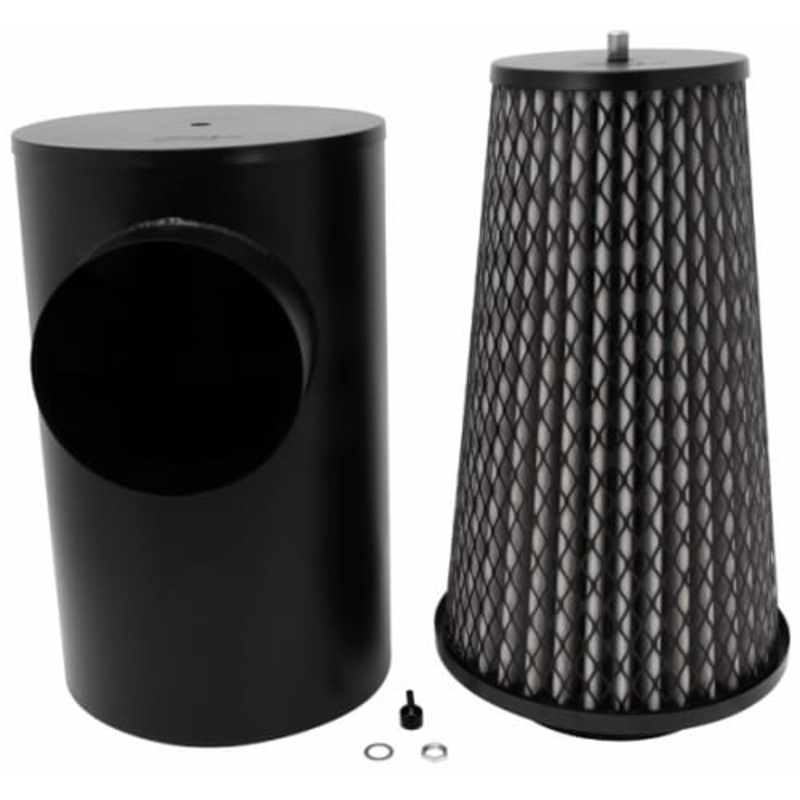 K&N 11in D 18in Reverse Flow – HDT Replacement Canister w/ Air Filter (38-2009R)