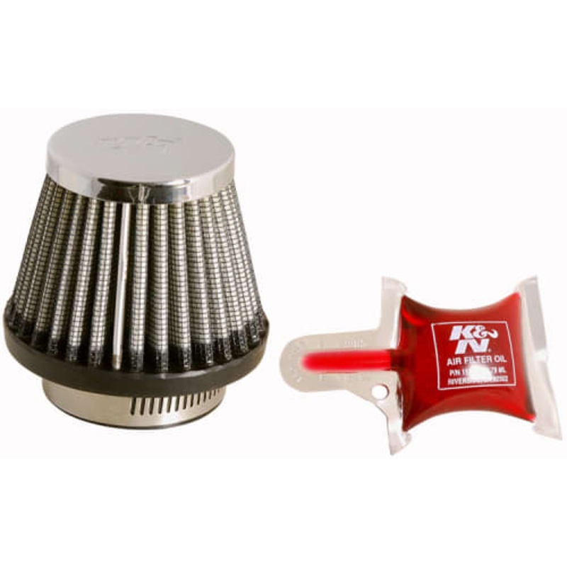 K&N 1-3/4in Flange 4 X 2-7/8in B 3 X 2in T 2-3/4in L Universal Clamp-On Air Filter Pack (RC-2490)