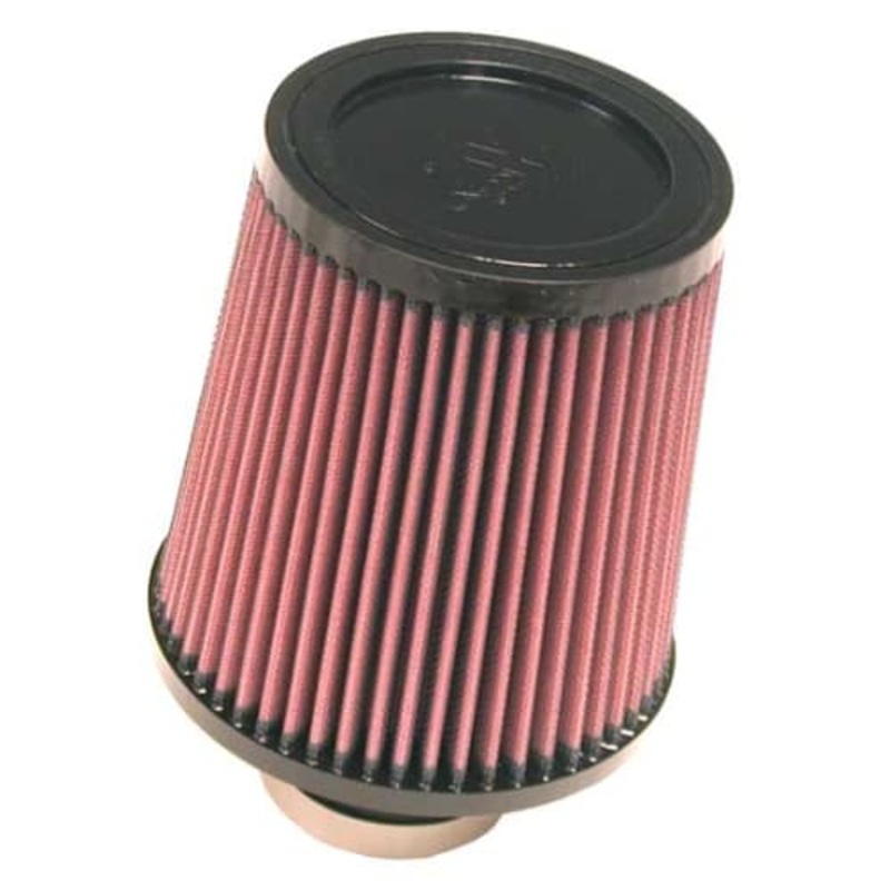 K&N 2 1/2 inch Flange 6 inch Base 5 inch Top 6 1/2 inch Universal Rubber Filter (RU-4860)