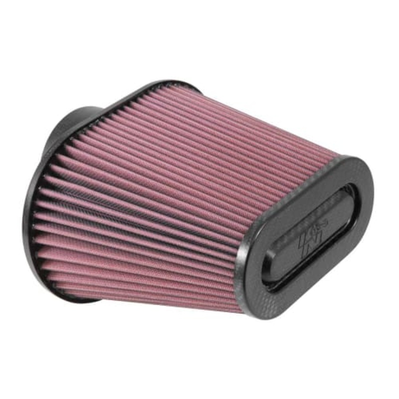 K&N 3 11/16in Flange x 8 3/5 x 5 1/2in Base x 6 3/8 x 3 3/16in Top x 7in Height Universal Air Filter (RP-5285)