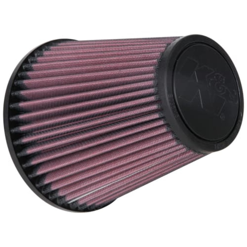 K&N 3.5 10 Degree Flange 5 3/4 OD 6 inch Universal Rubber Filter (RU-1035)