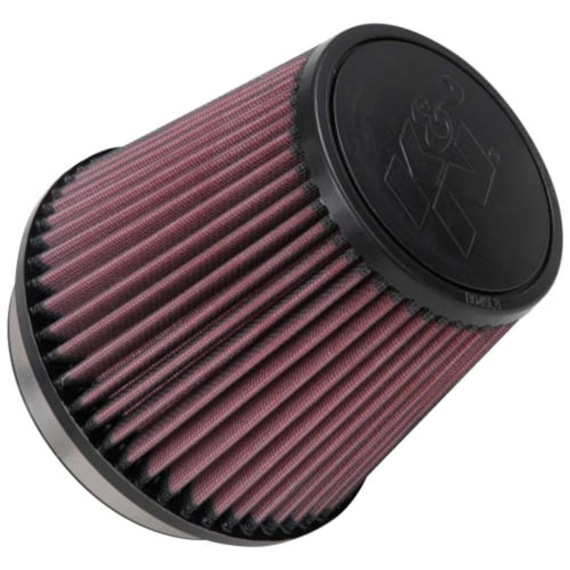 K&N 5in Flange 6.5in Base 4.5in Top 5.5in Universal Rubber Filter (RU-5147)