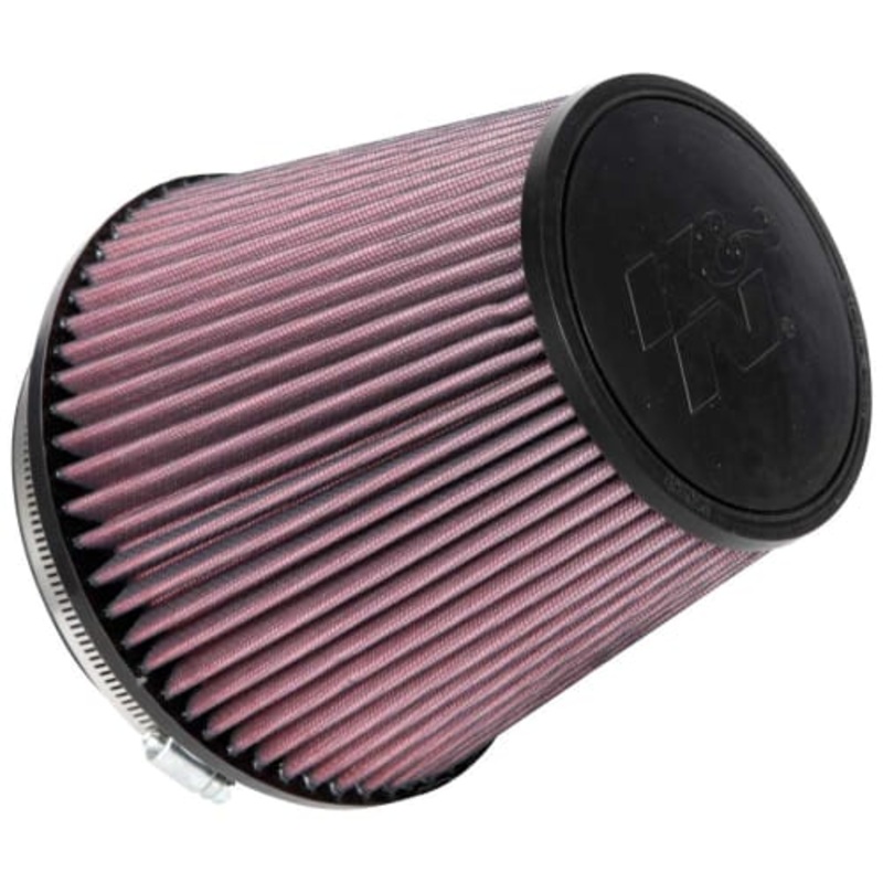 K&N 6in Flange/7-1/2in B/5in T/6-1/2in Universal Clamp-On Air Filter (RU-1042)