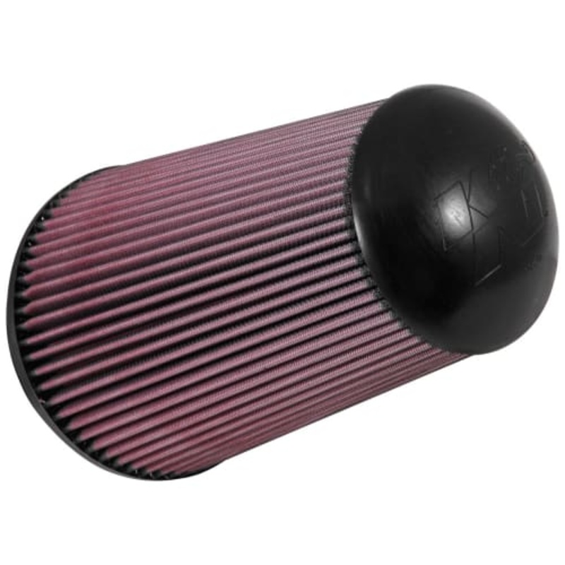 K&N 6inch Flange 7-1/2inch B/5-1/8inch T/11-5/8in T Universal Rubber Filter (RU-5064)
