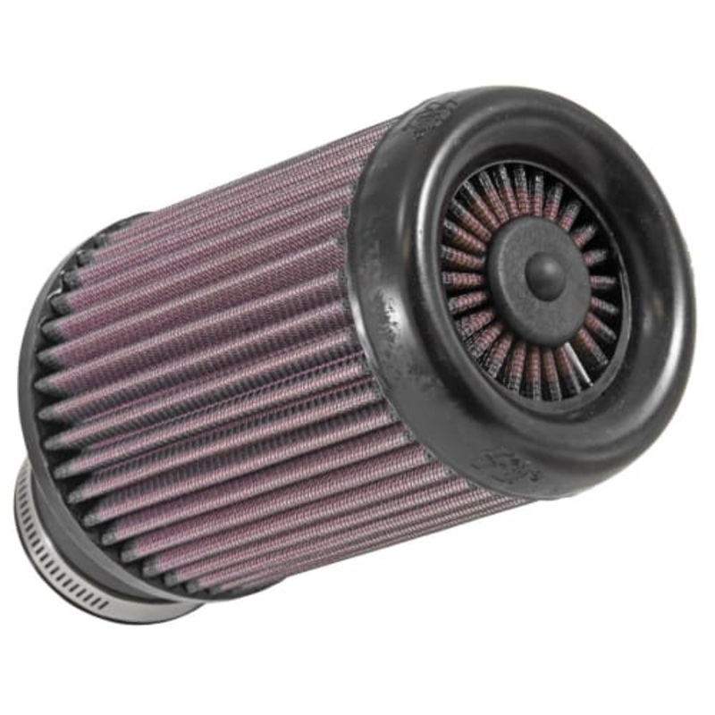 K&N 2.438in Flange ID x 4.5in Base OD x 4in Top OD x 6.563in Stream Clamp-On Universal Filter (RX-3800)