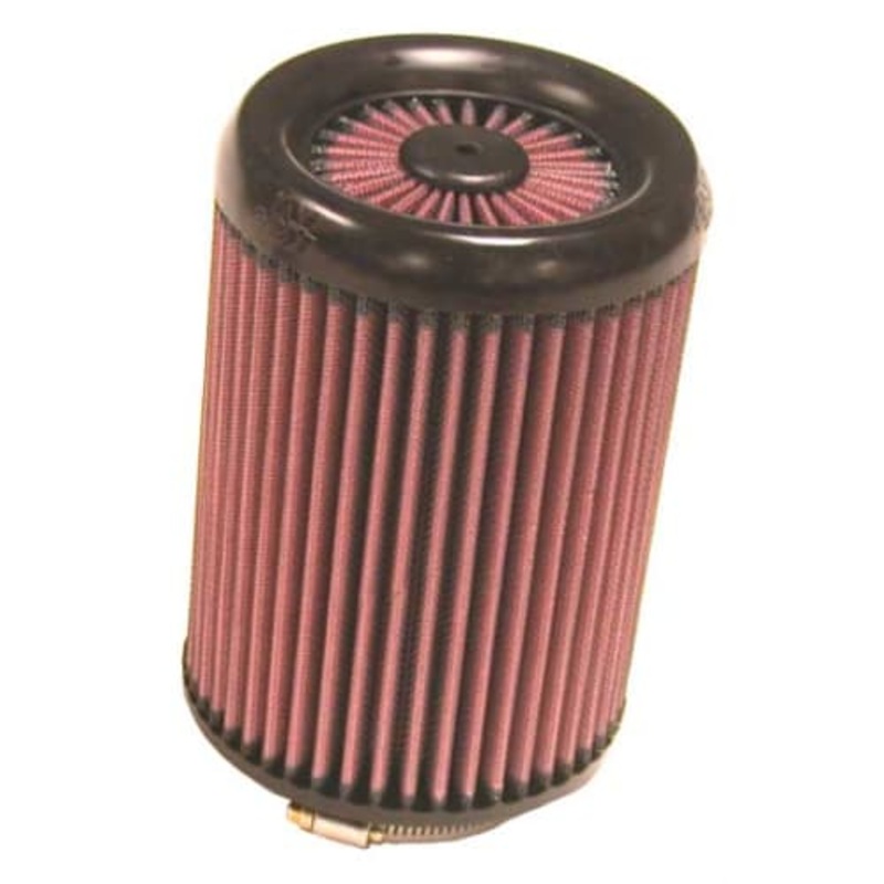K&N 3in Flange ID/5in OD/7in Stream Clamp-On Round Straight Universal Filter (RX-2820)