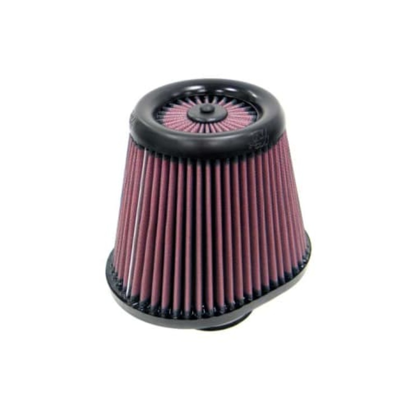 K&N 3in Flange ID 6inx8in Base 5inx5in Top 6.5in Stream Clamp-On Universal Filter (RX-4750)