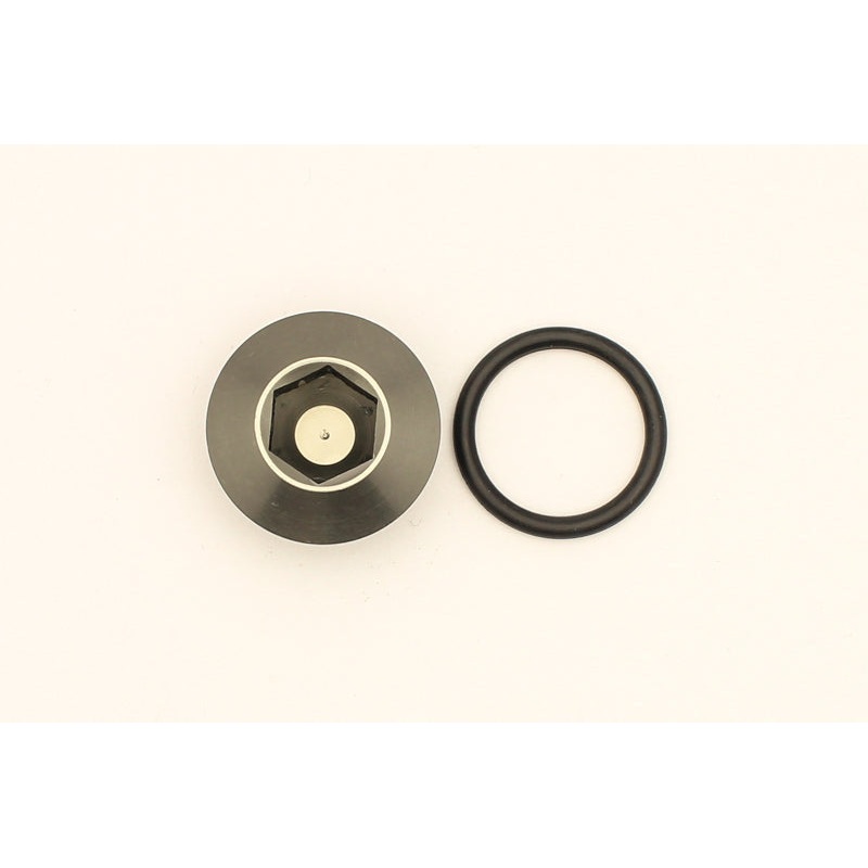 DeatschWerks 10AN ORB Male Plug Low Profile Internal Allen/Hex Incl. O-Ring (6-02-0719)