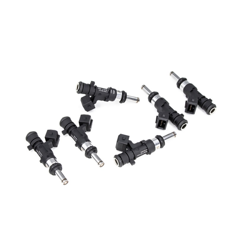 DeatschWerks 1100cc Injectors – Set of 6 | 1998-2000 BMW 323i / 2007-2013 BMW 328i / 2005,2007-2009 Porsche 911 (17MX-00-1100-6)