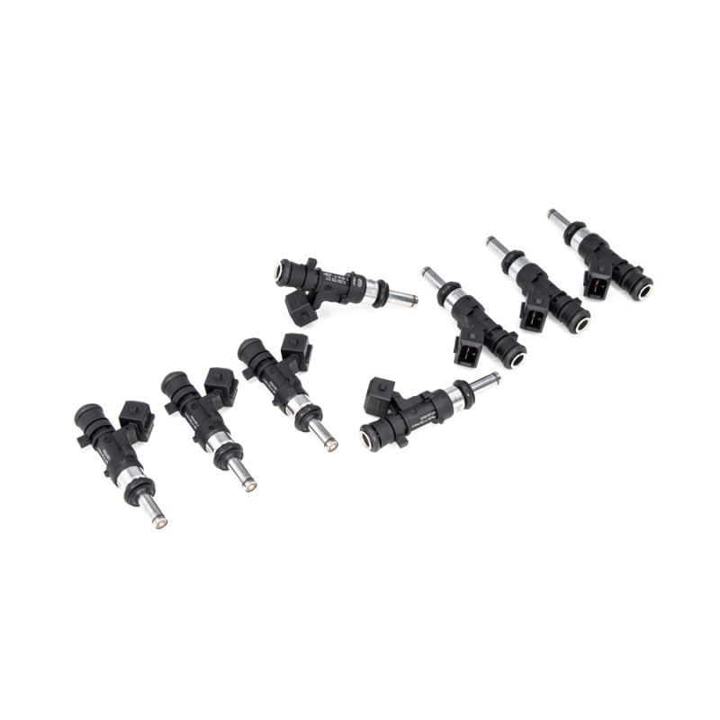 DeatschWerks 1100cc Injectors – Set of 8 | 2008-2013 BMW M3 / 2000-2003 BMW M5 (17MX-00-1100-8)