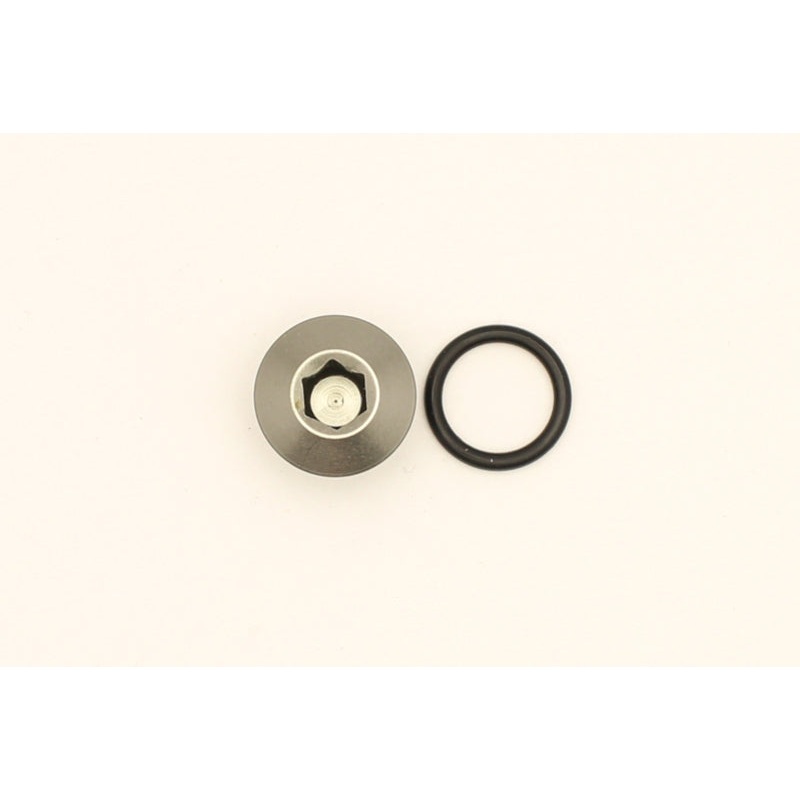 DeatschWerks 6AN ORB Male Plug Low Profile Internal Allen/Hex Incl. O-Ring (6-02-0717)