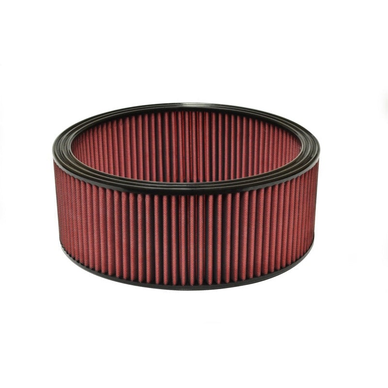 Injen  14in Round x 5in Tall – 1in Pleats  Air Filter | Universal (X-1092-BR)