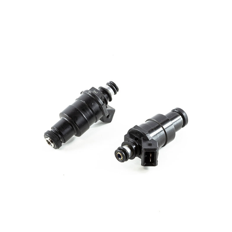 DeatschWerks 550cc Low Impedance Top Feed Injectors – Set of 2 | 1986-1987 Mazda RX7 (42M-03-0550-2)
