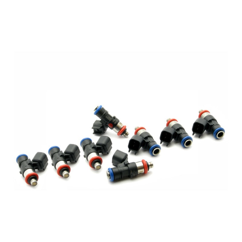 DeatschWerks 550cc/min Fuel Injectors – Set of 8 | Multiple Fitments (16U-00-0050-8)