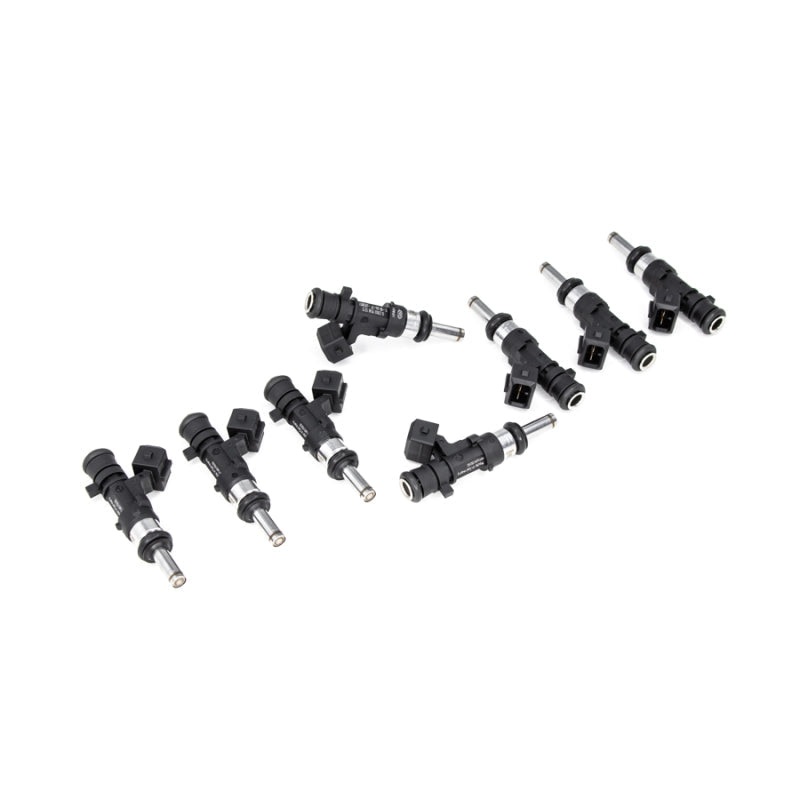 DeatschWerks 600cc Injectors – Set of 8 | 2008-2014 Mercedes-Benz C63 AMG / 2012 Mercedes-Benz C63 AMG Black Series / 2007-2011 Mercedes-Benz E63 AMG Base (17MX-01-0600-8)