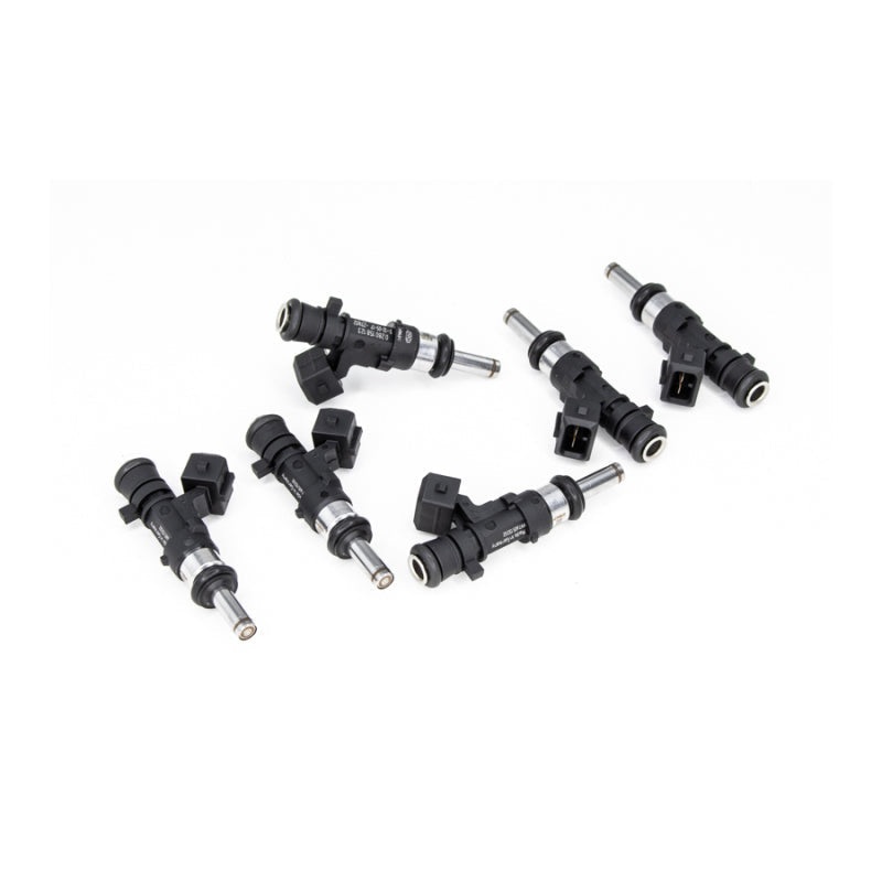 DeatschWerks 600cc Top Feed Injectors – Set of 6 | 1998-2000 BMW 323i / 2007-2013 BMW 328i (17MX-00-0600-6)