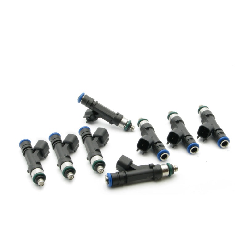 DeatschWerks 60lb/hr Injectors – Set of 8 | LS1/LS6 Series / 85-04 4.6L & 5.0L V8 Mustang (18U-01-0060-8)