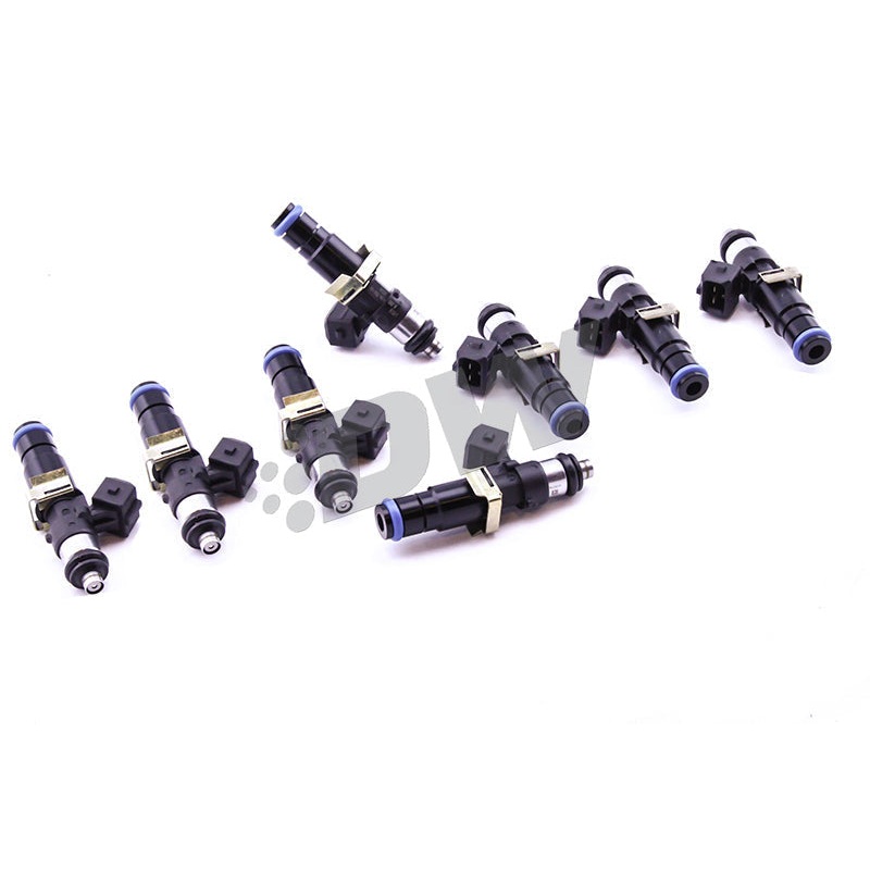 DeatschWerks 60mm Long Bosch EV14 1500cc Injectors – Set of 8 | Multiple Fitments (16M-20-1500-8)