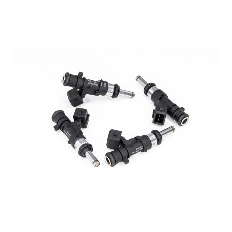 DeatschWerks 650cc Injectors – Set of 4 | 2013-2016 Dodge Dart / 2012-2017 Fiat 500 (17MX-00-0600-4)