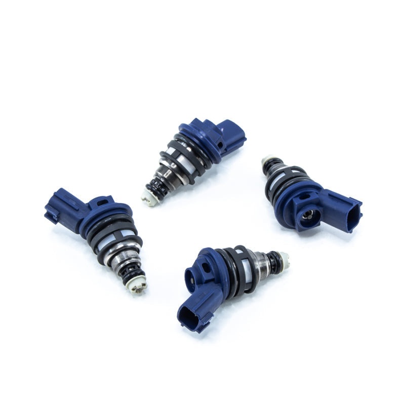 DeatschWerks 950cc Side Feed Injectors – Set of 4 | 1991-1998 Nissan 240SX (02J-01-0950-4)