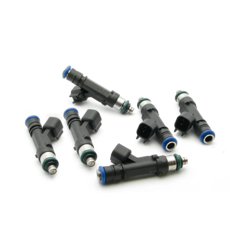 DeatschWerks 98-05 Porsche Non-Turbo 800cc Top Feed Injectors – Set of 6 | Multiple Fitments (18U-01-0800-6)
