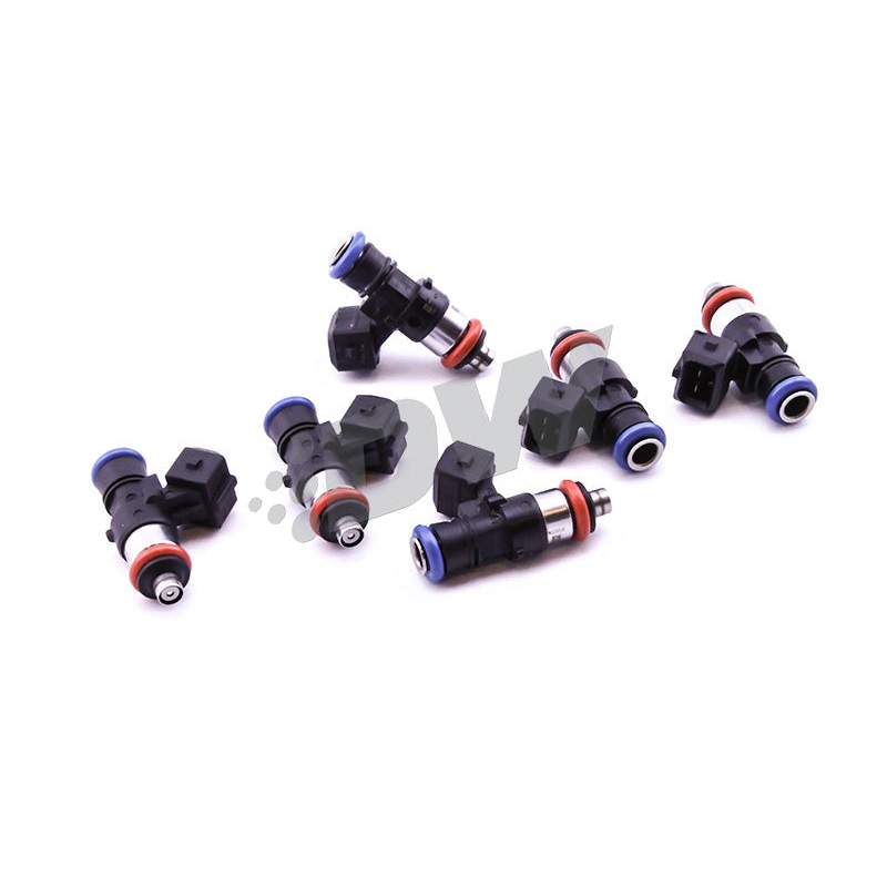 DeatschWerks Bosch EV14 1500cc Injectors – Set of 6 | 2011+ Ford Mustang (16M-22-1500-6)