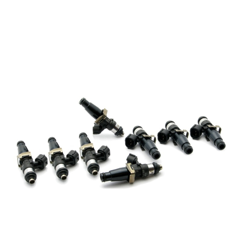 DeatschWerks Bosch EV14 Universal 60mm/11mm 220lb/hr Injectors – Set of 8 (16S-11-2200-8)