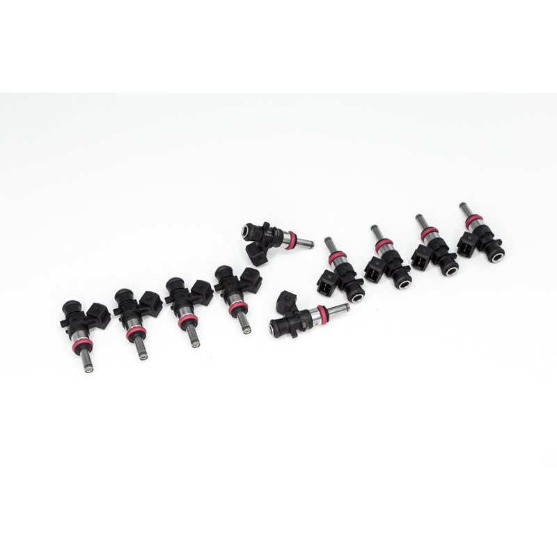 DeatschWerks Top Feed 1200cc Injectors – Set of 10 | 1992+ Dodge Viper (16MX-22-1200-10)