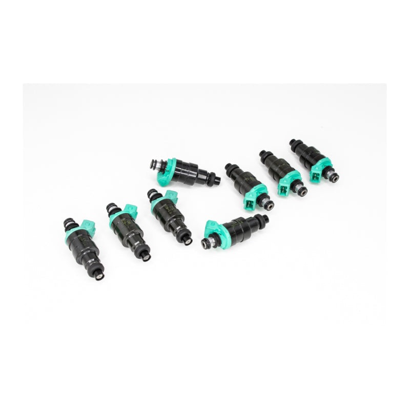 DeatschWerks Universal 350cc Low Impedance 11mm Upper Injector – Set of 8 (42M-11-0350-8)