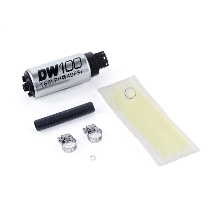DeatschWerks 165 LPH In-Tank Fuel Pump w/ Install Kit | 1994-2001 Acura Integra / 1992-2000 Honda Civic (9-101-0846)
