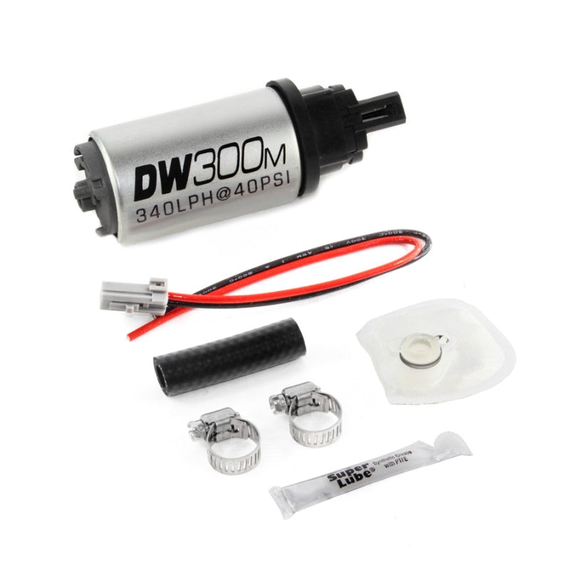 DeatschWerks 340 LPH Ford In-Tank Fuel Pump DW300M Series w/ 05-10 Mustang V6 / V8 Install Kit | 2005-2010 Ford Mustang (9-305-1034)