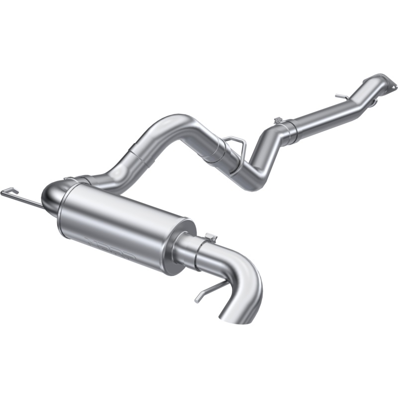 MBRP 3-Inch Armor Lite Street Profile Single Rear Exit Cat-Back Exhaust | 2021 – 2022 Ford Bronco   (S5237AL)