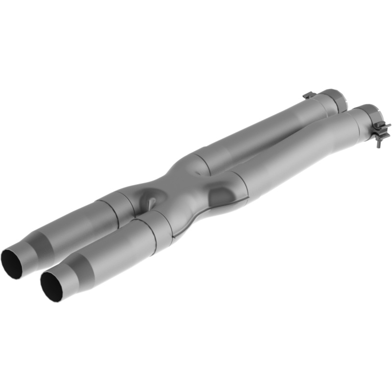 MBRP 3-Inch Armor Plus Street Profile X-Pipe Resonator Bypass | 2015 – 2020 Ford Mustang GT350 (S7215409)