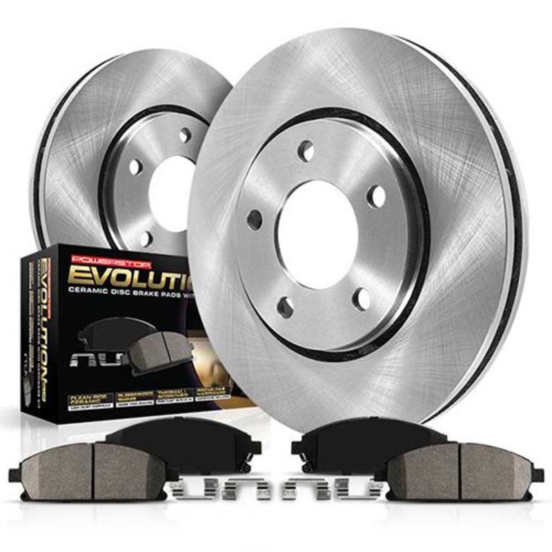 Power Stop Front & Rear Autospecialty Brake Kit | 1992-1996 Honda Prelude (KOE1034)