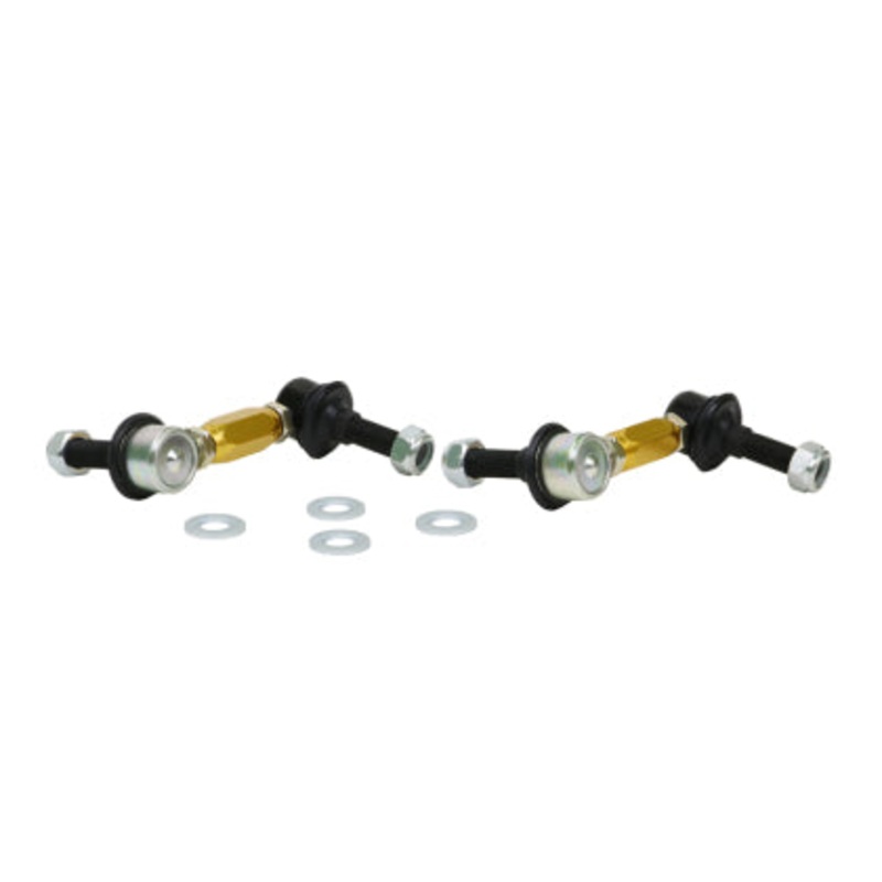 Whiteline Universal Sway Bar Link Assembly Heavy Duty Adjustable Ball/Ball Style (KLC180-090)