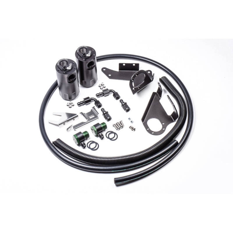 Radium Engineering Dual Catch Can Kit | 2009-2020 Nissan 370Z (20-0525)