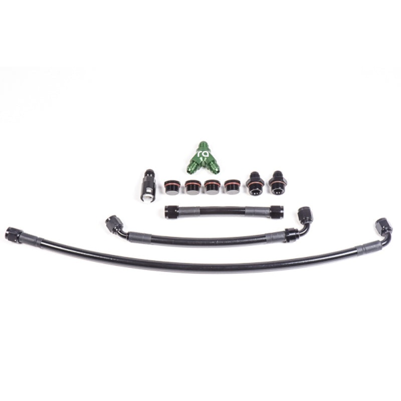 Radium Engineering Fuel Rail Plumbing Kit | 2007-2014 Ford Mustang GT (20-0334-11)
