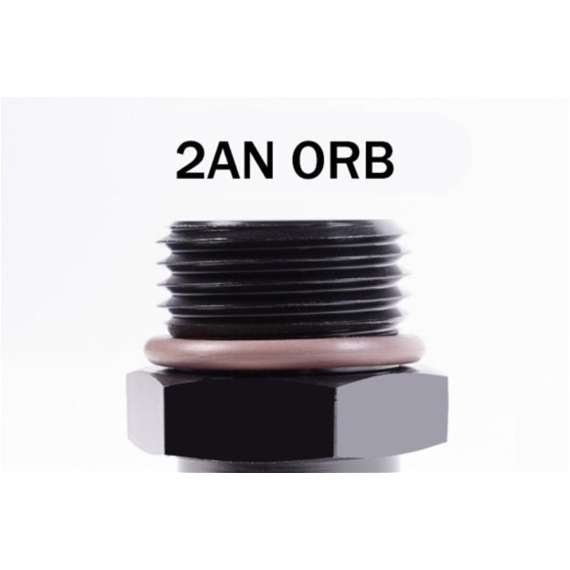 Radium Engineering 2An Orb To 8Mm Sae Male | Universal (14-0479)