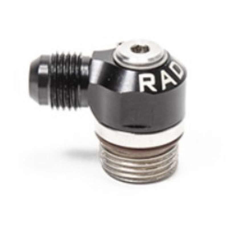 Radium Engineering 8An Orb Banjo To 8An Male Adapter Fitting | Universal (20-1000-0808)