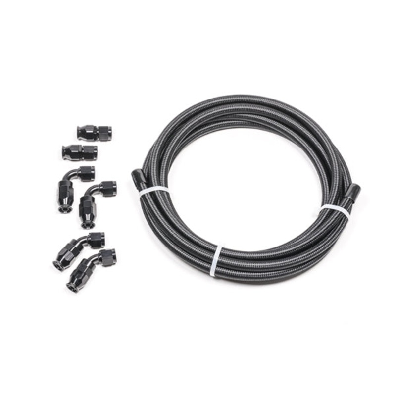 Radium Engineering 8An Universal Diy Ptfe Hose Kit – Black | Universal (20-0639)