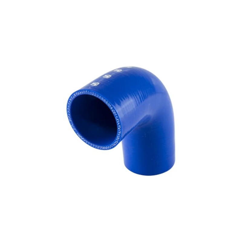 Turbosmart 90 Reducer Elbow 2.00in-3.00in Blue | Universal (TS-HRE92030-BE)