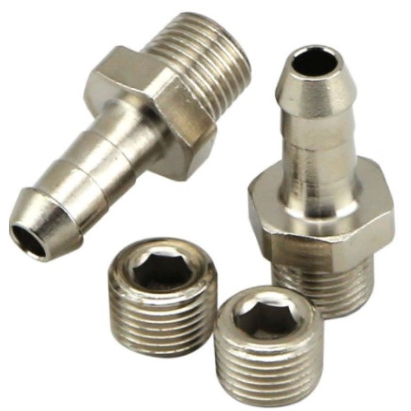 Turbosmart 1/8in NPT 6mm Hose Tail Fittings and Blanks | Universal (TS-0550-3008)