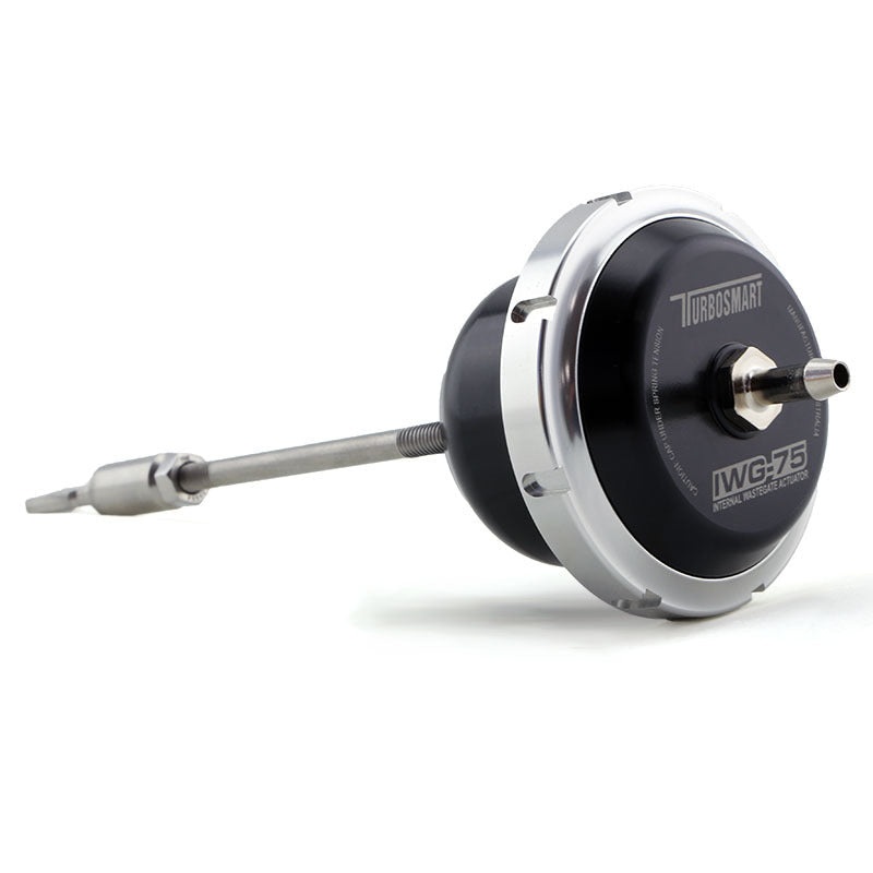 Turbosmart IWG75 7 PSI Black Internal Wastegate Actuator | 2012+ Fiat 124 Spider (TS-0629-1072)