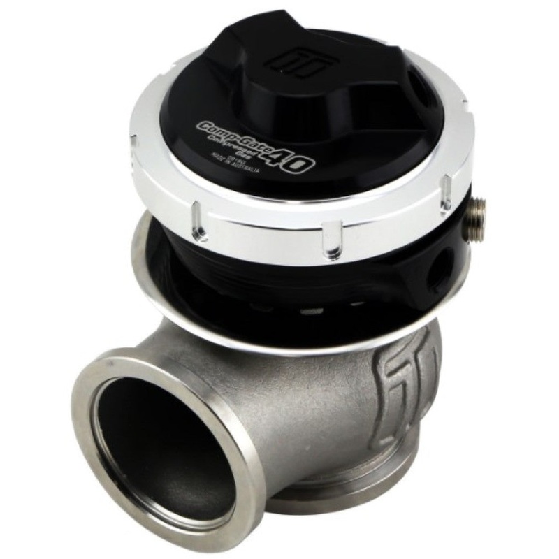Turbosmart WG40 Gen V Compgate 40mm – 5 PSI Black | Universal (TS-0552-1202)